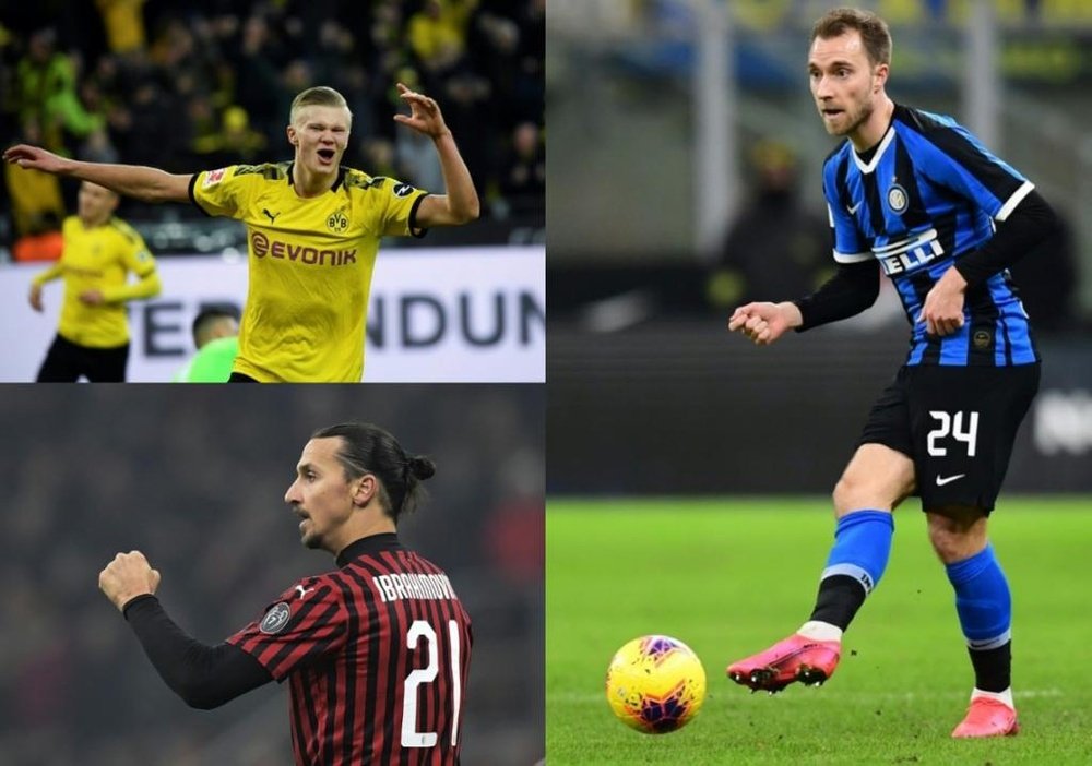 The four most notable transfers in European football this winter. AFP