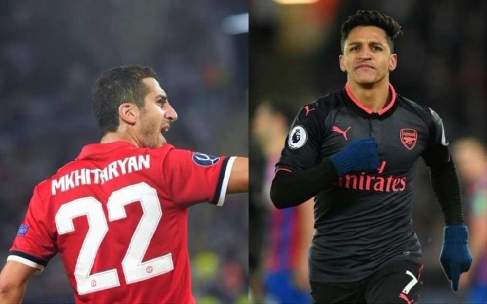 Mkhitaryan and Sanchez finalised their work permits on Monday. BeSoccer