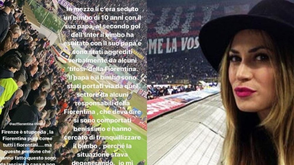 La pareja de Boateng denunció insultos a un niño del Inter. Instagram/MelissaSatta