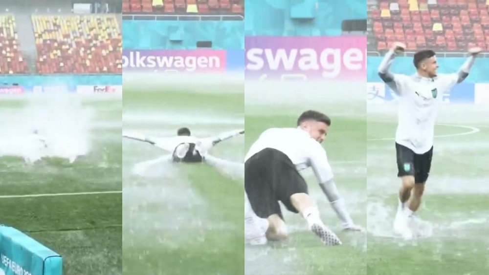 Christoph Baumgartner hizo lo que todos hubiéramos hecho. Instagram/oefb_1904
