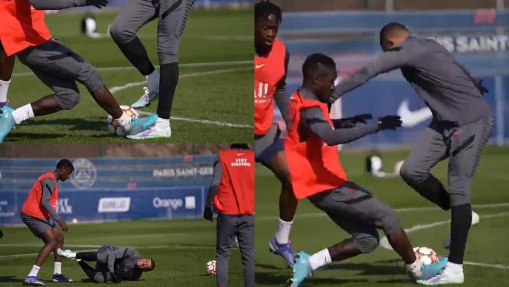 Après le choc à l'entrainement, Mbappé réagit aux insultes adressées à Gana Guèye sur la toile