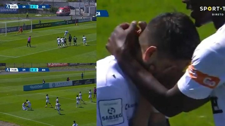 Zé Castro volvió a jugar tras una grave lesión, marcó de penalti ¡y se echó a llorar!