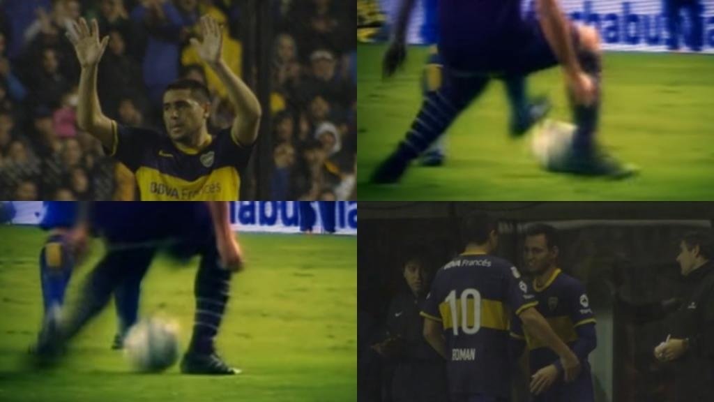 Cinco años del adiós de Riquelme y un caño para la historia