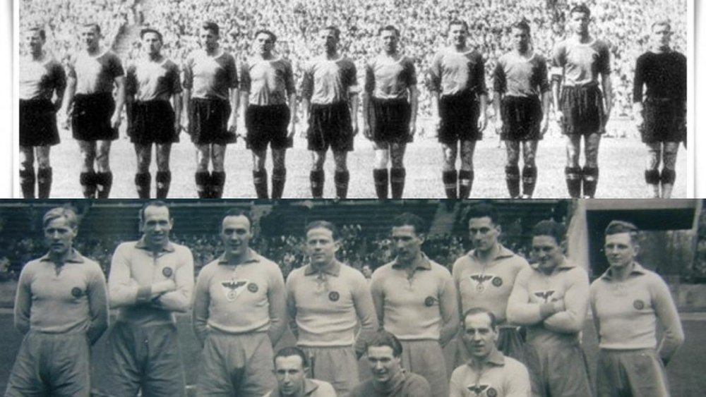 Cuando Hitler anexionó Austria y ellos dominaron el fútbol alemán. RapidViena/FirtsVienna