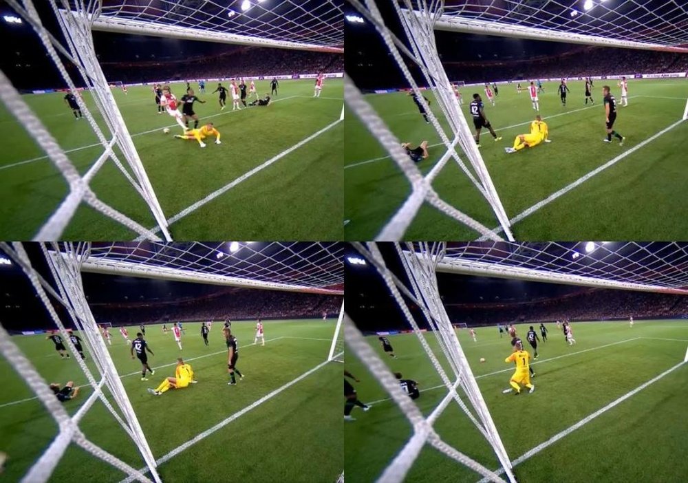 Polémica en Holanda por el supuesto gesto antideportivo de Padt. Captura/FOXSports