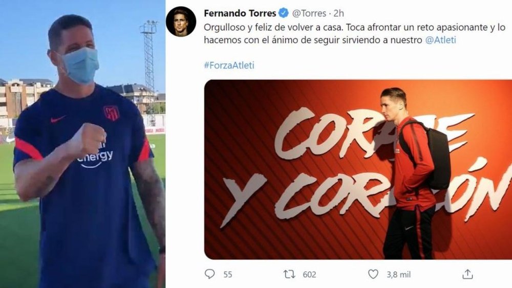 Comienza la etapa de Torres como entrenador. Captura/Twitter/SportsCenter/FernandoTorres