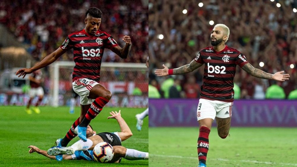 Gabigol-Bruno Henrique, le duo qui suit le rythme de Messi et Suárez. Flamengo