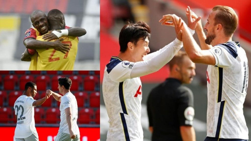 Las cinco parejas de moda en el fútbol europeo. AFP