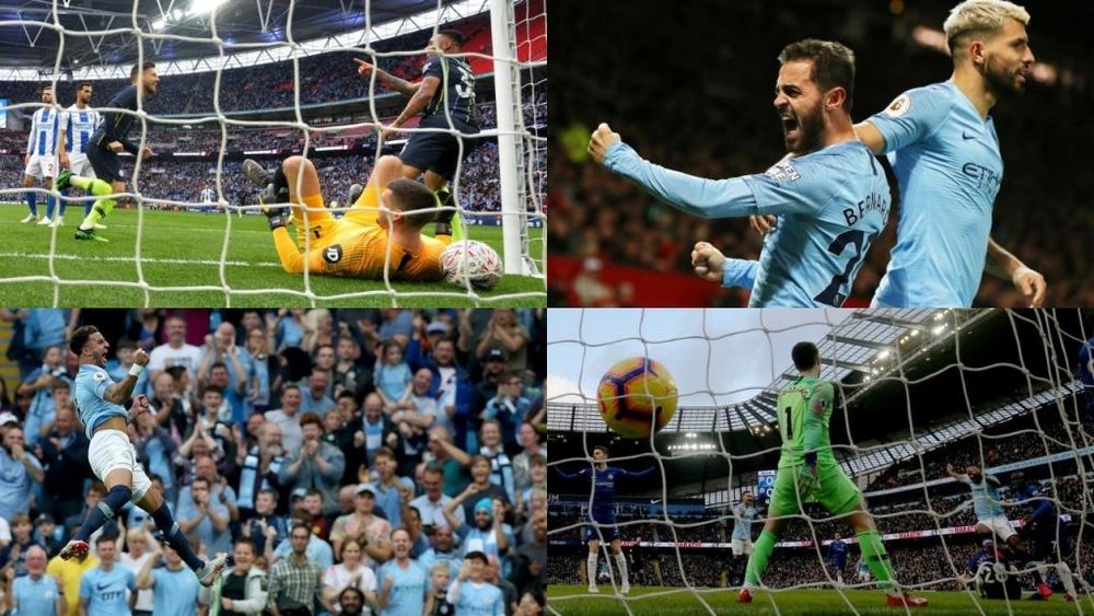 Man City's best Premier League goals of 2018-19. AFP