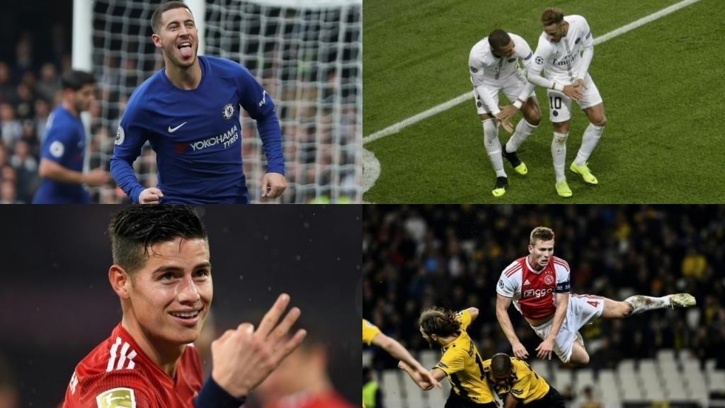 Hazard and James are some of those who could leave. EFE-AFP