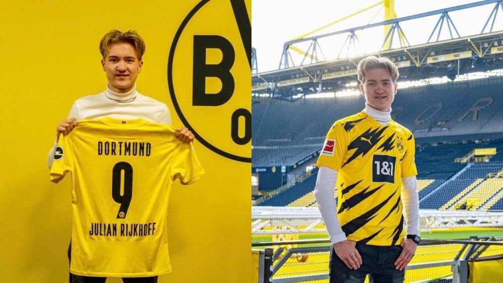 El Borussia Dortmund fichó a otro crack de futuro. Instagram/julianrijkhoff