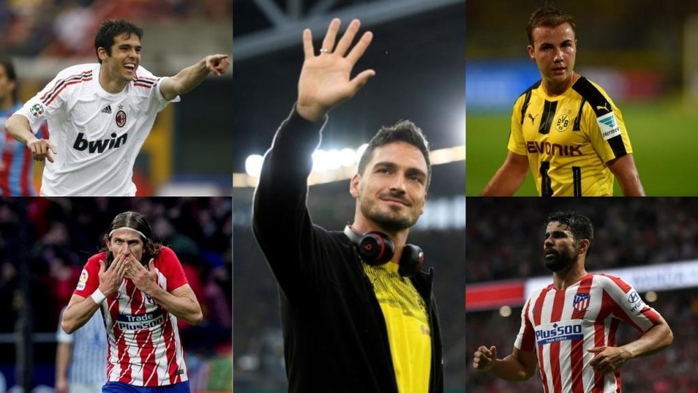 Five stars that regretted leaving their teams. EFE/AFP