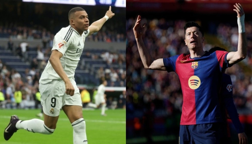 Mbappe will try to claim La Liga's top scorer crown. EFE