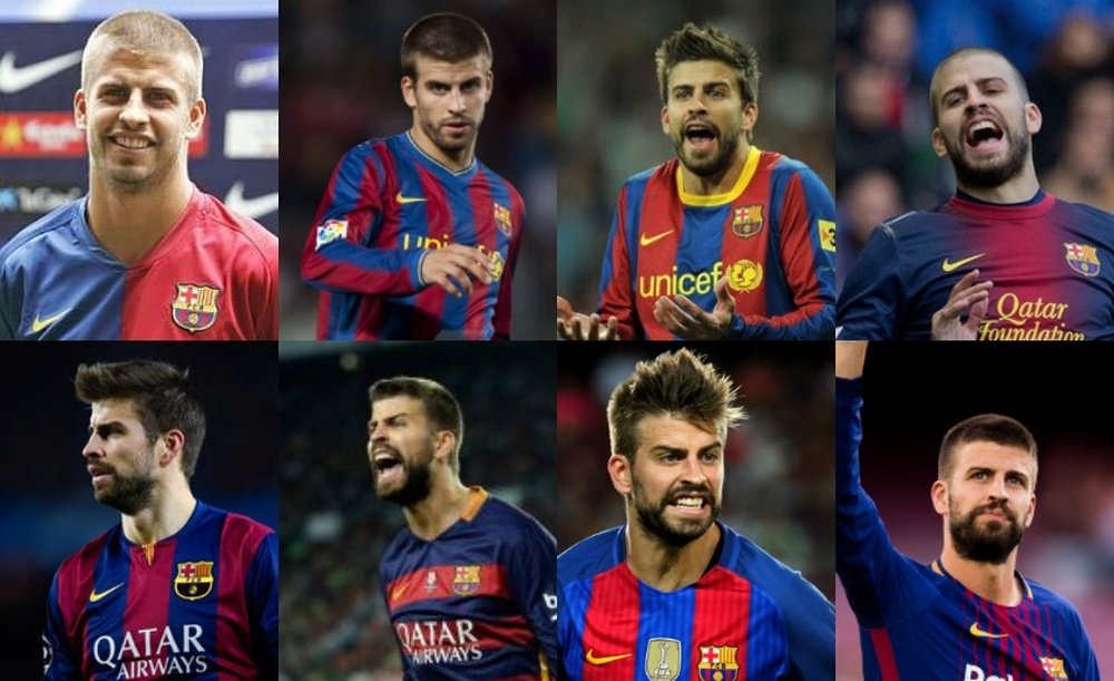 Piqué, decisivo en el Barça desde su llegada. EFE/AFP/Agencias