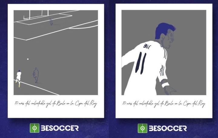 10 años del icónico gol de Gareth Bale en la final de la Copa del Rey