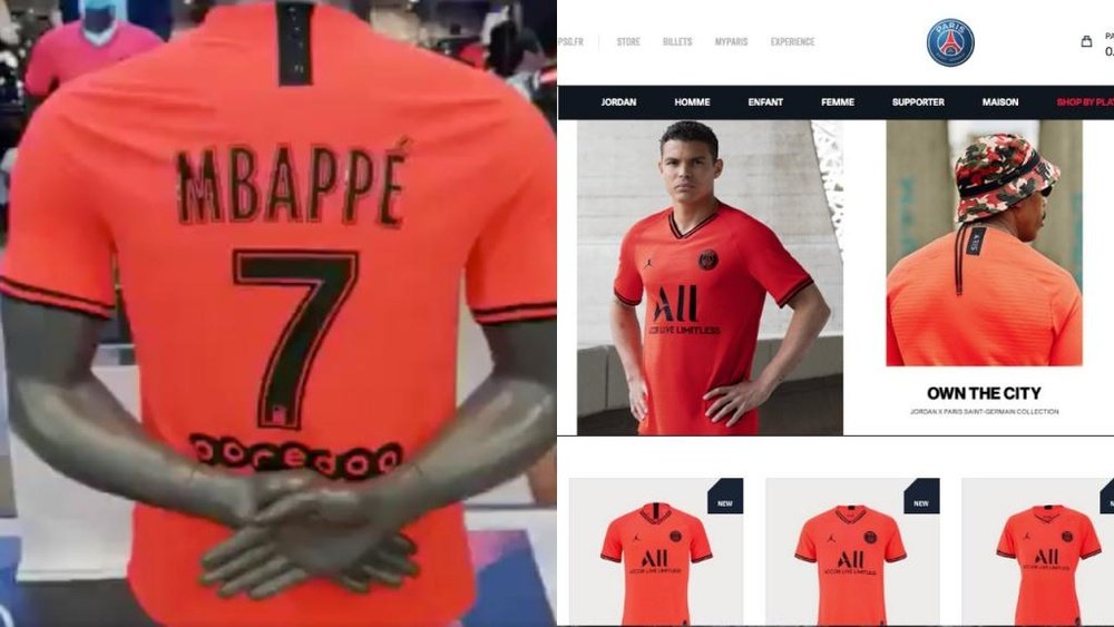 Neymar disappears from PSG's online store and website. PSG.fr