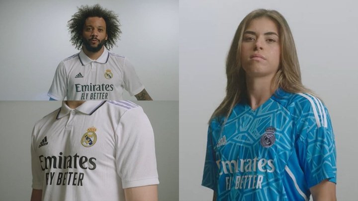 La primera equipación oficial del Real Madrid para la 22-23. Captura/RealMadrid