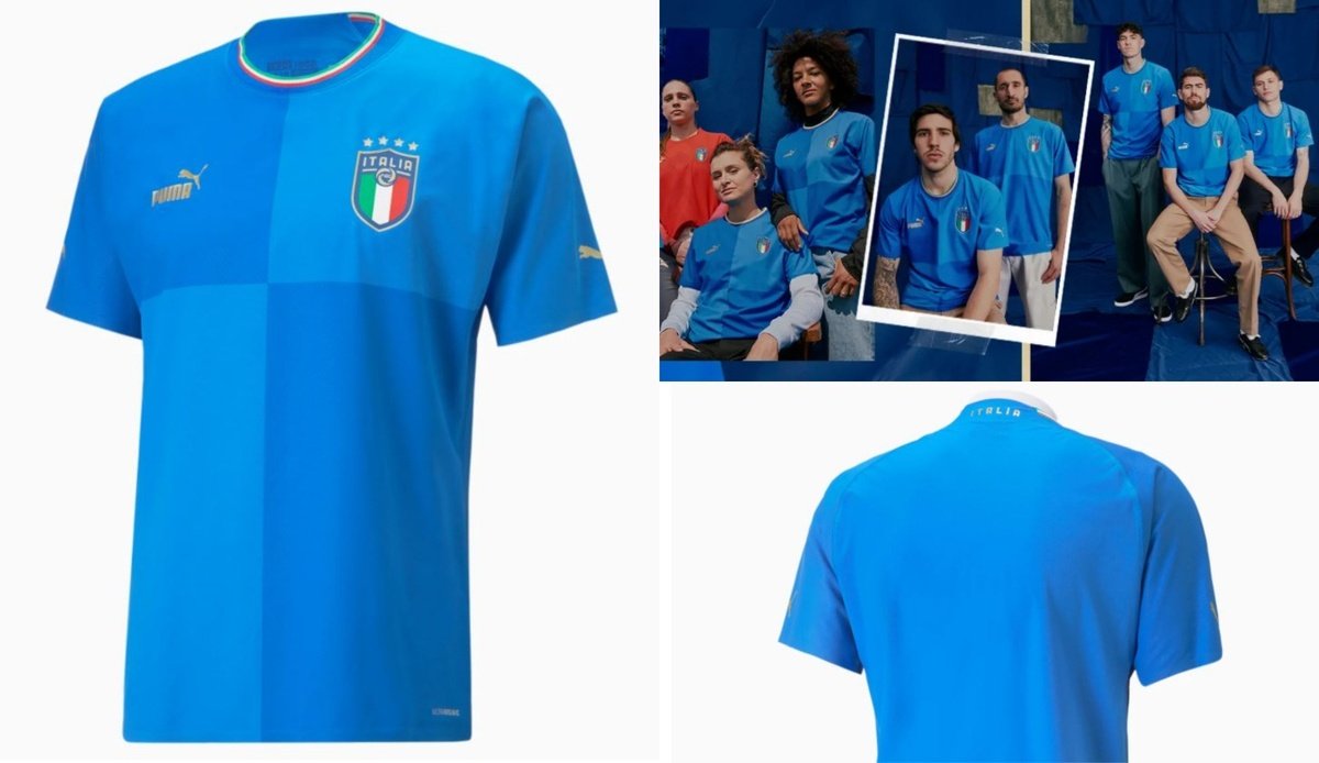 Estadísticas tono raqueta Así es la nueva camiseta oficial de la Selección Italiana