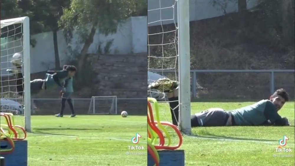 Universidad Católica puede sentenciar esta semana el campeonato. Captura/TikTok/cruzados