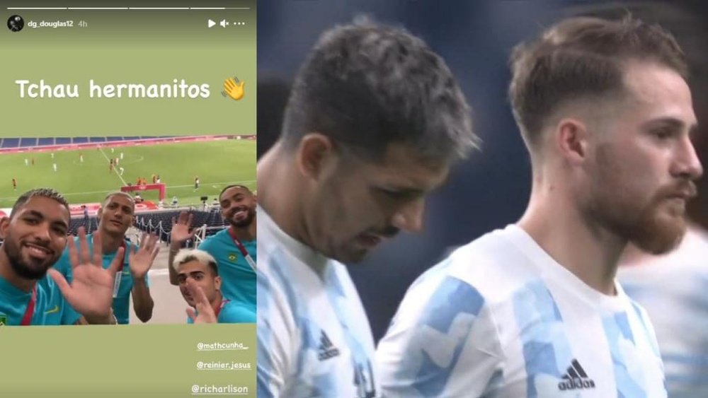 Argentina ficou em terceiro lugar no Grupo C. Captura/Instagram/dg_douglas12/Eurosport
