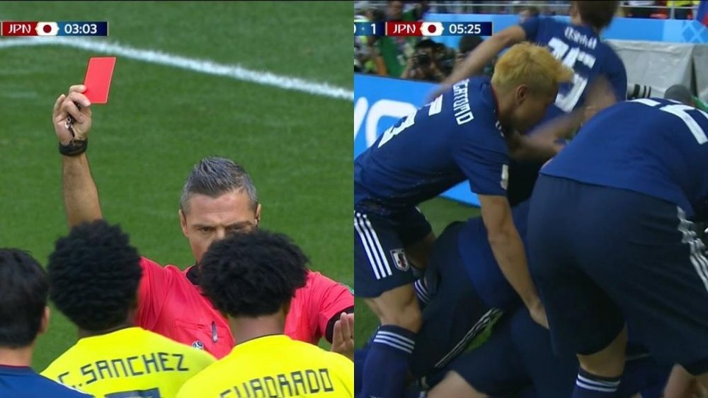 It was an eventuful start to the game. DirecTVSports/BeSoccer