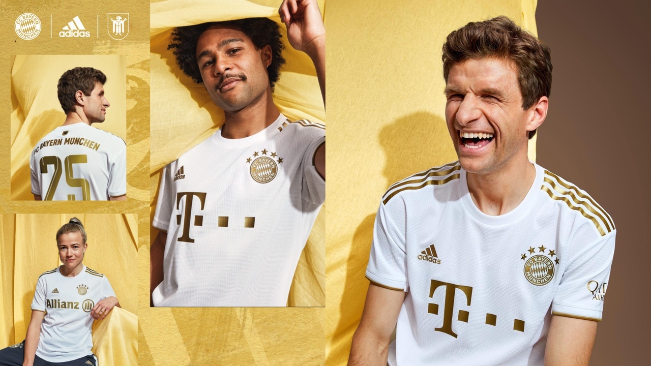 Milan y Bayern Múnich presentaron sus nuevas camisetas alternas