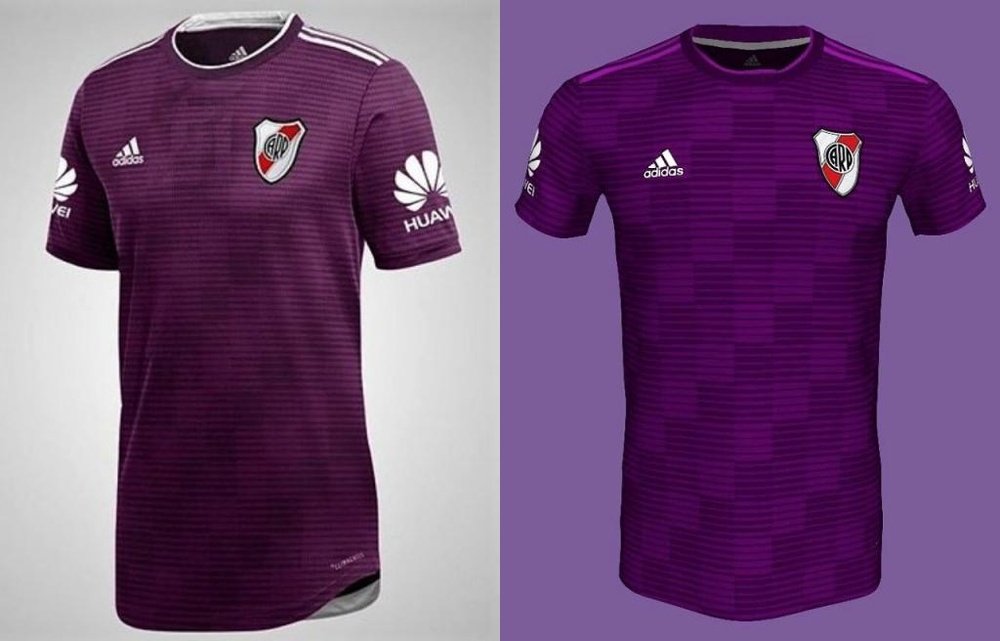 River Plate vestirá de violeta. Twitter