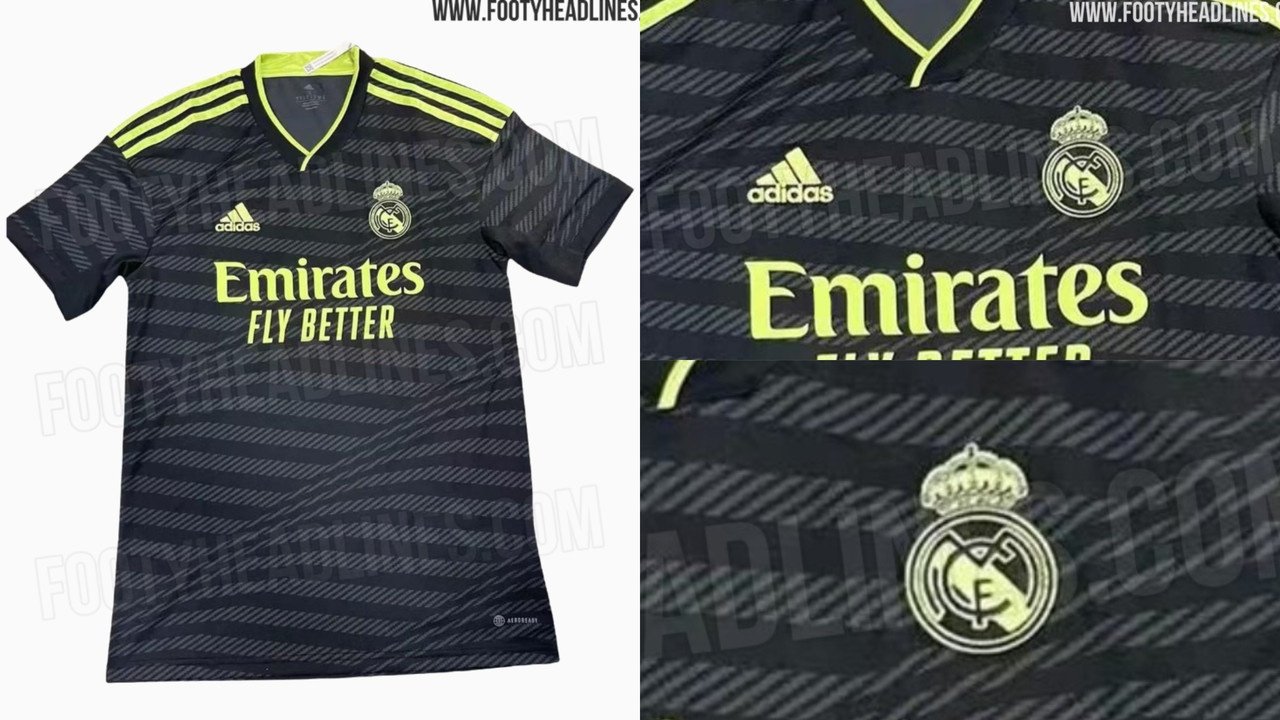 camiseta Real Madrid BlackRed - Estadio