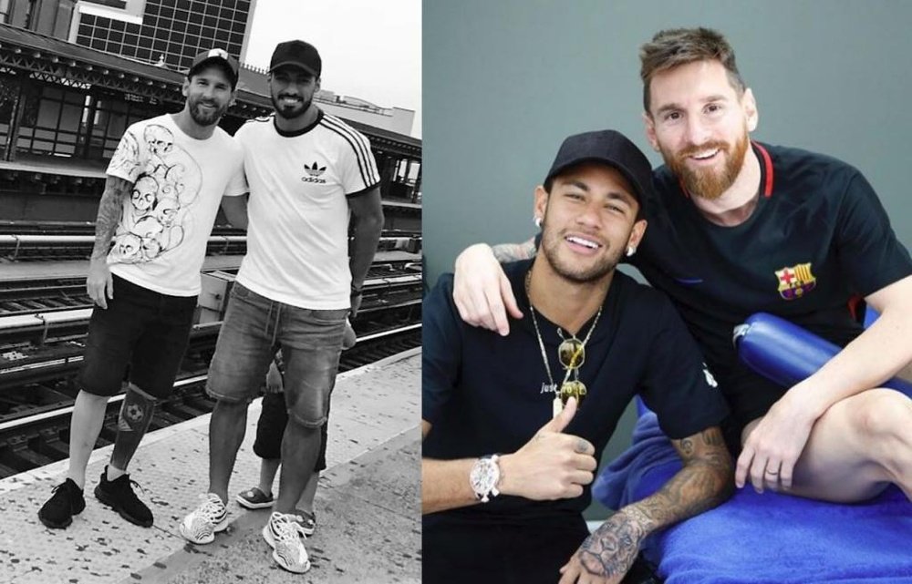 Luis Suárez y Neymar fueron los más rápidos. Twitter/Instagram