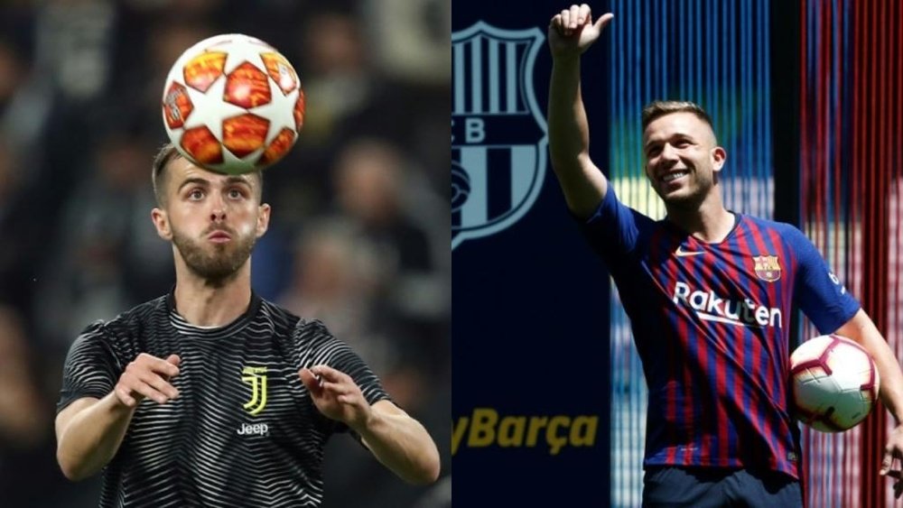 Juventus y Barça cierran sus acuerdos. AFP