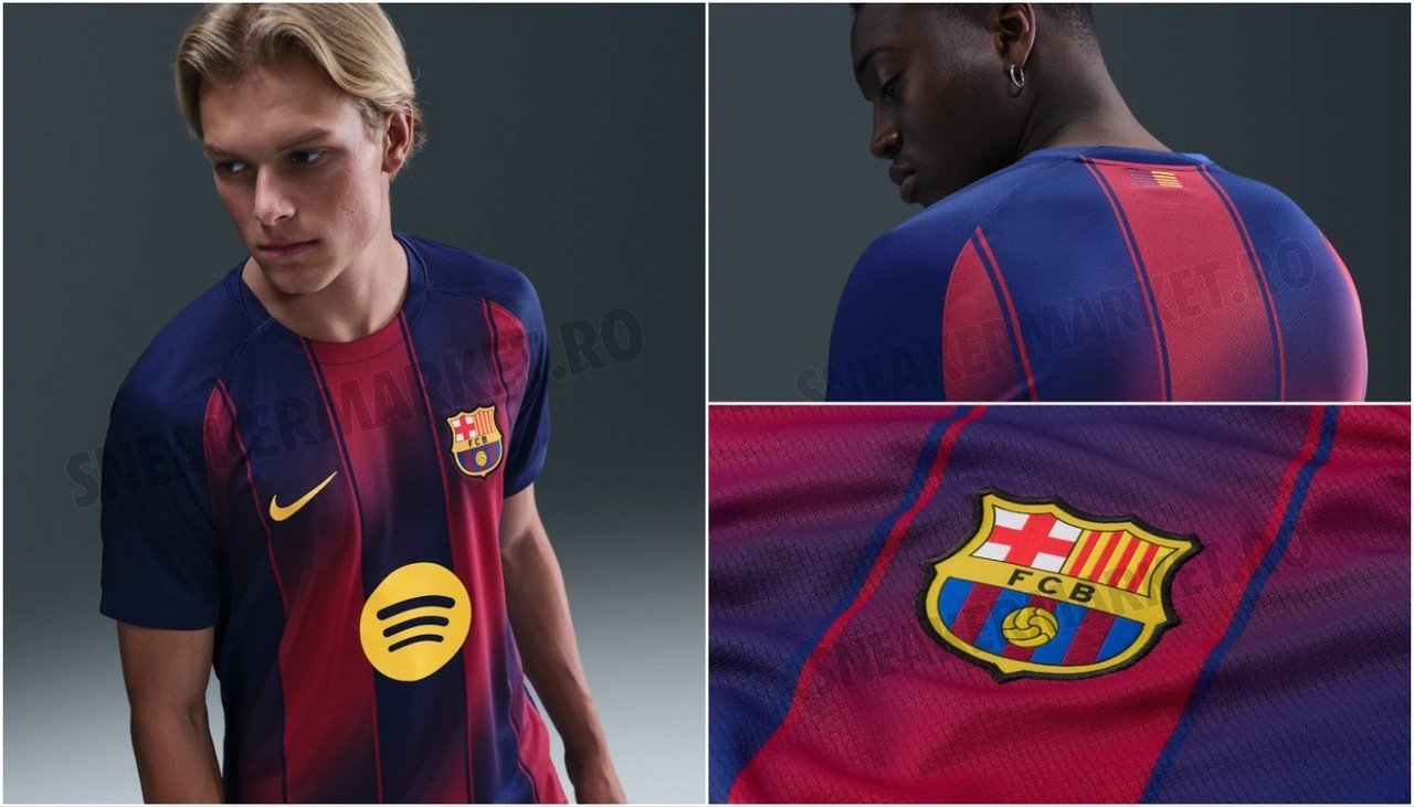 La camiseta incluiría un difuminado azulgrana. SneakermarketRO