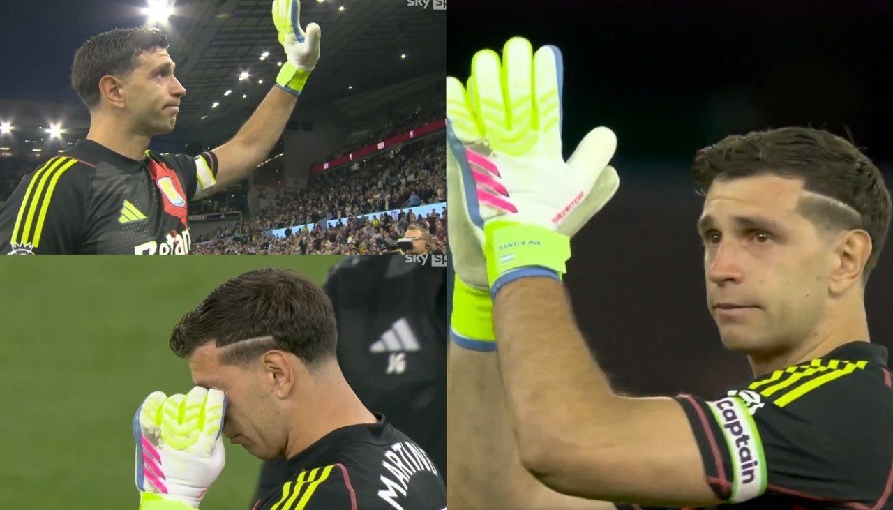 El Dibu Martínez había renovado hasta 2029. Captura/SkySports
