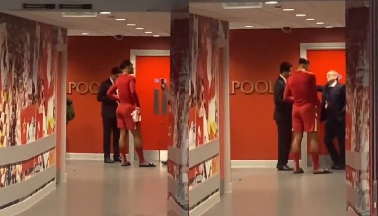 Van Dijk avvistato con Al-Khelaïfi e Campos: il suo contratto scade a giugno