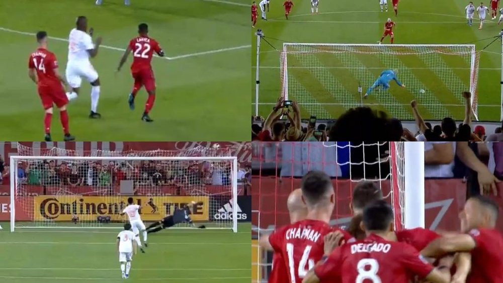 Ocho de añadido, penalti de Pogba, fallo del 'Pity', VAR. el final más loco de la MLS. Capturas/MLS