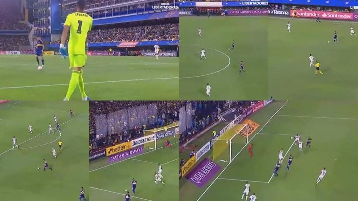 De Andrada a Salvio: el gol más 'guardiolista' de Boca pasó por ocho jugadores