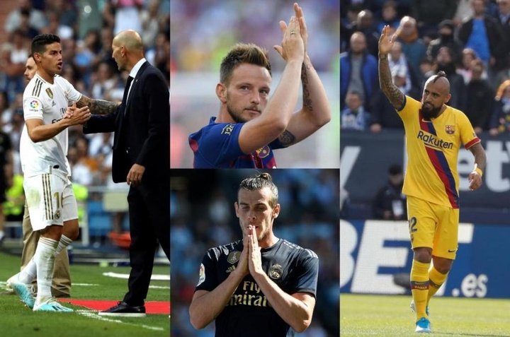 Os 10 jogadores que poderiam sair do Barça e Real Madrid em janeiro
