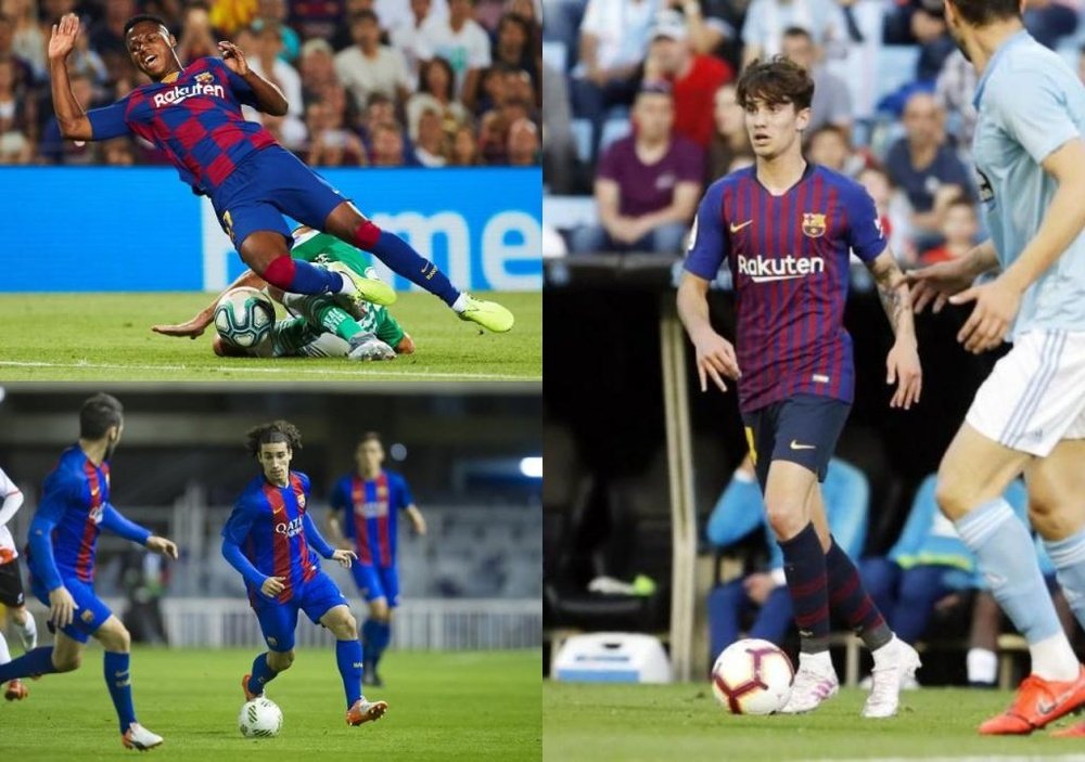 Los 10 canteranos que han debutado en el Barça de Valverde. EFE/FCBarcelona