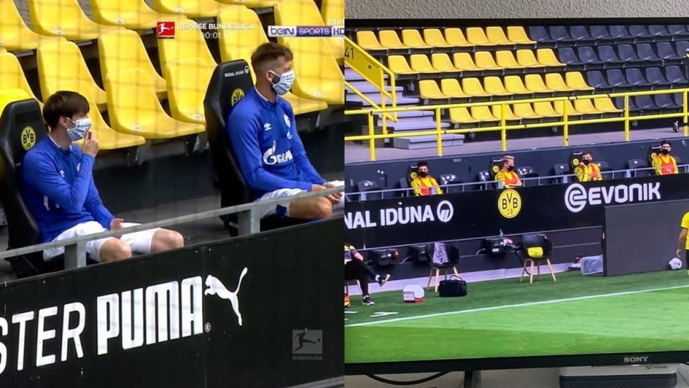 Una imagen histórica en Alemania. Captura/beINSPORTSHD1