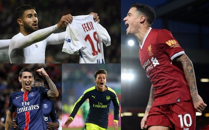 Coutinho, Fekir and Barca's five other January targets