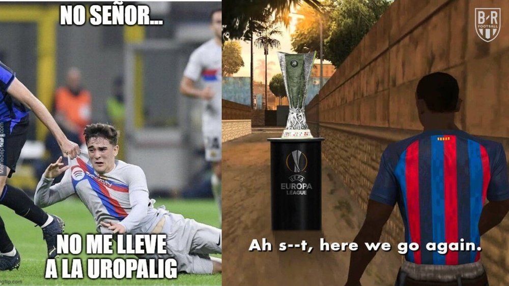 Los mejores memes del Inter-Viktoria Plzen. Captura/Memedeportes/BRFOOTBALL