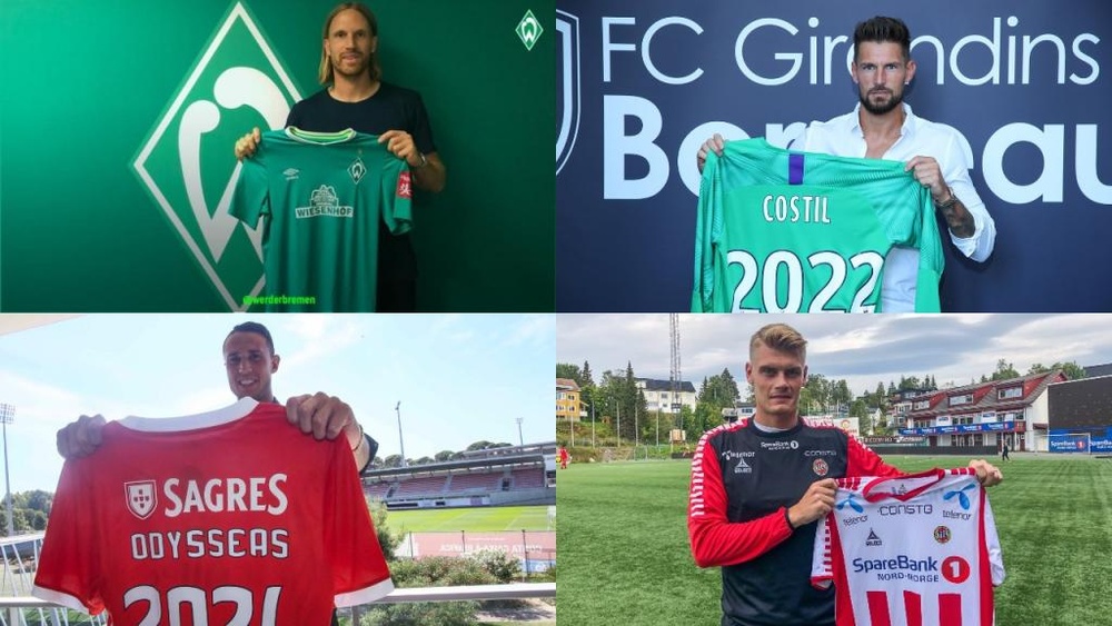 Algunos de los movimientos del mercado. WerderBremen/Girondins/Benfica/Tromso