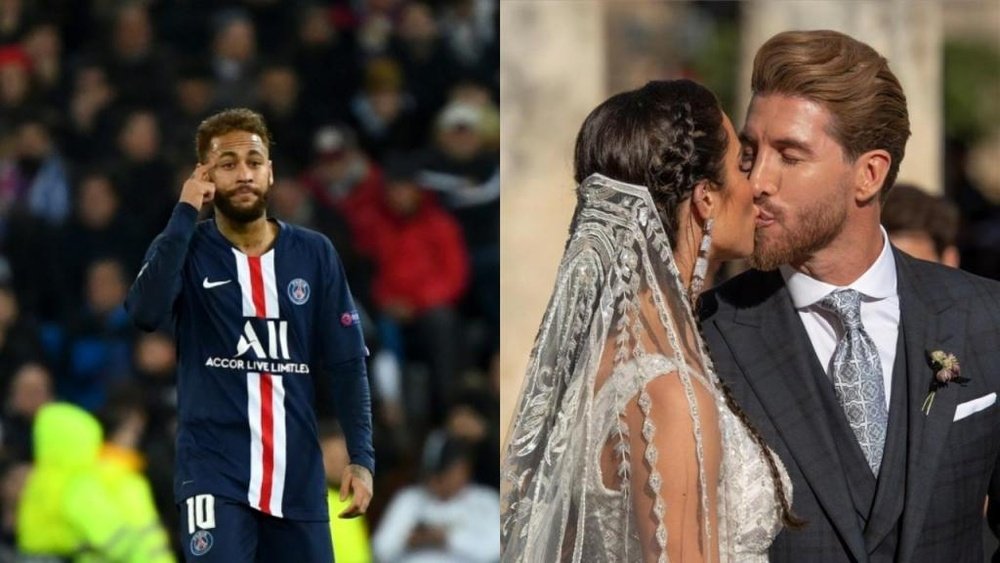 Neymar y la boda de Ramos, entre los términos más buscados de Google. AFP/EFE