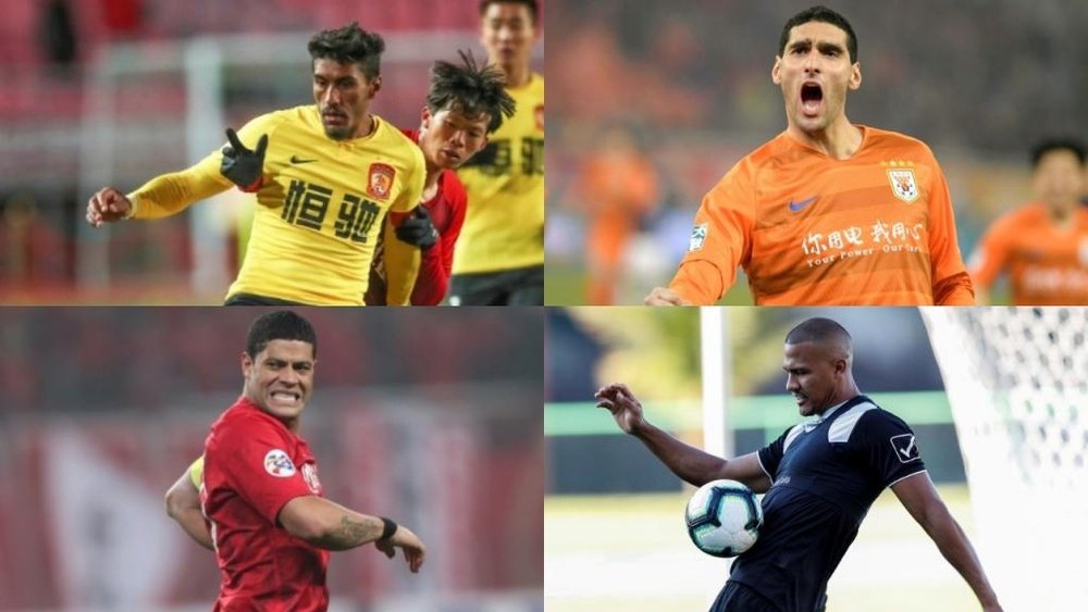 20 stars internationales qui jouent en Chine. EFE-AFP