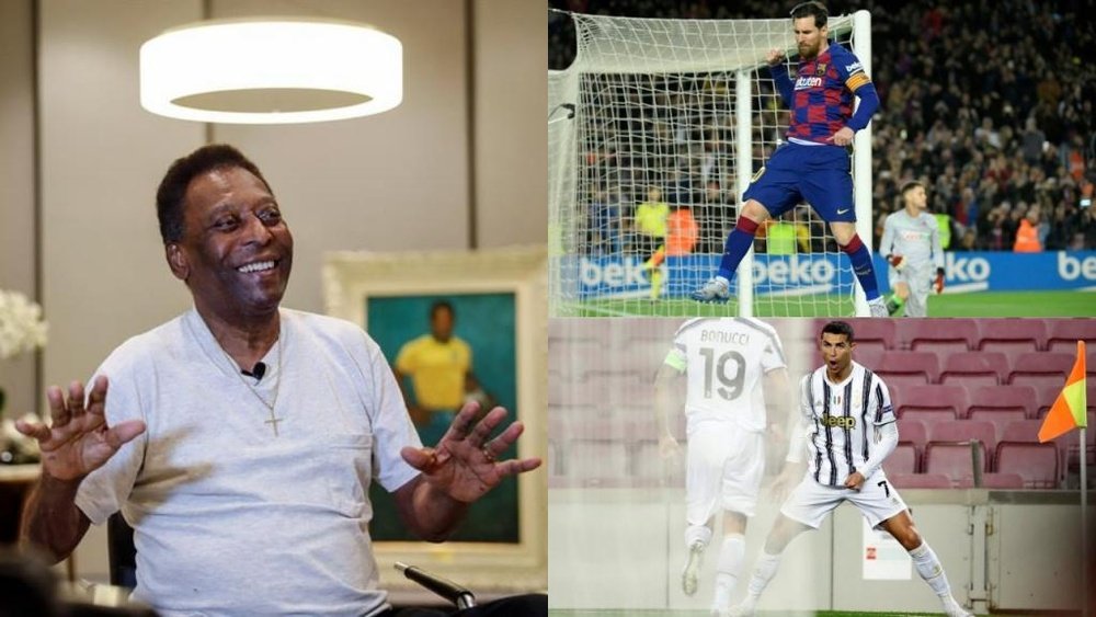 Messi e Ronaldo danno la caccia a Pelé. EFE