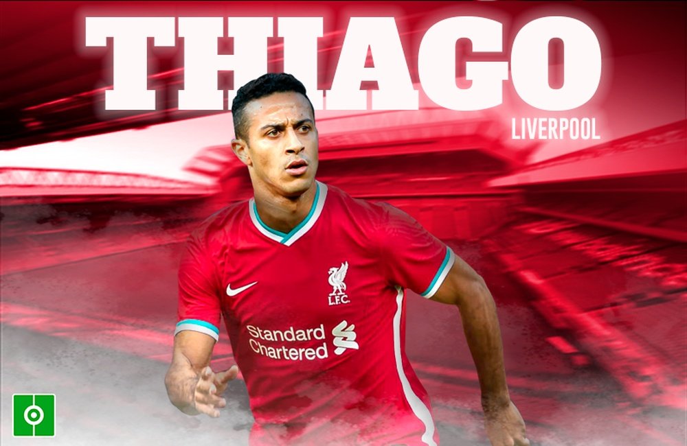 Thiago Alcantara débarque à Liverpool. BeSoccer