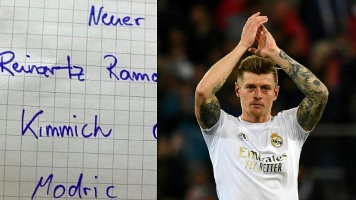 Ramos, Cristiano, Modric... el once de lujo de Kroos si hiciera un partido de despedida