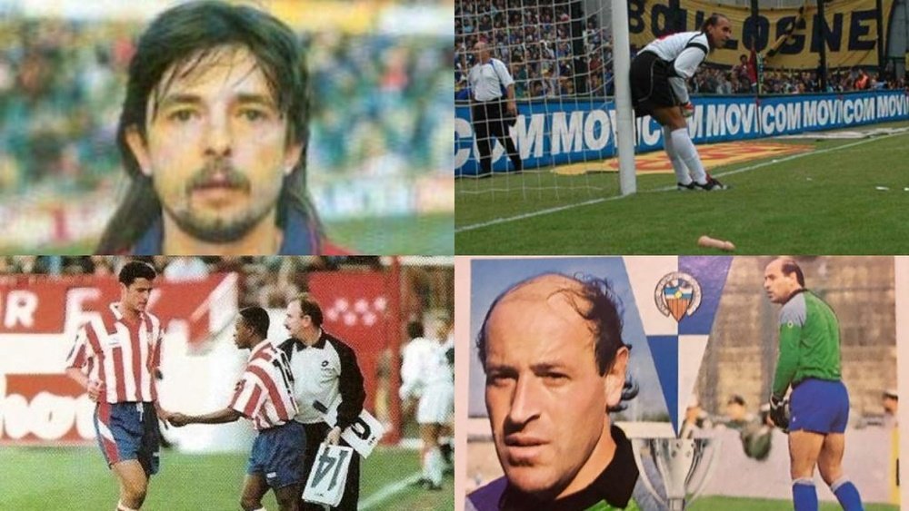 Diez jugadores sin pinta de futbolista que jugaron en España. EFE y varias fuentes