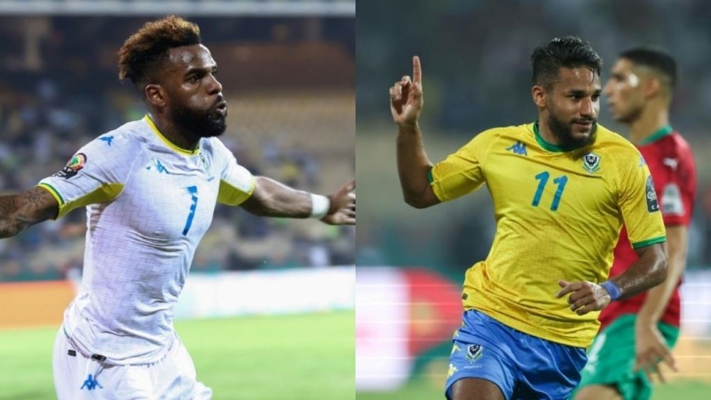 Aaron Boupendza y Jim Allevinah han anotado entre ambos tres goles en fase de grupos. AFP