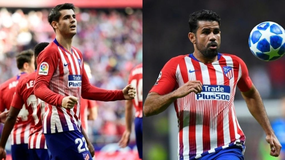 Costa and Morata cleared to play by Atletico's medical staff. AFP