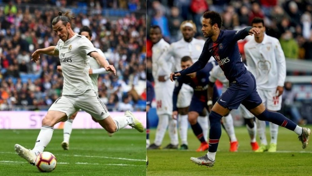 Troca de Bale por Neymar parece cada vez menos credível. AFP